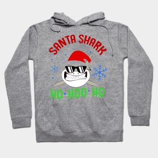 Santa Shark Ho Ho Ho Hoodie